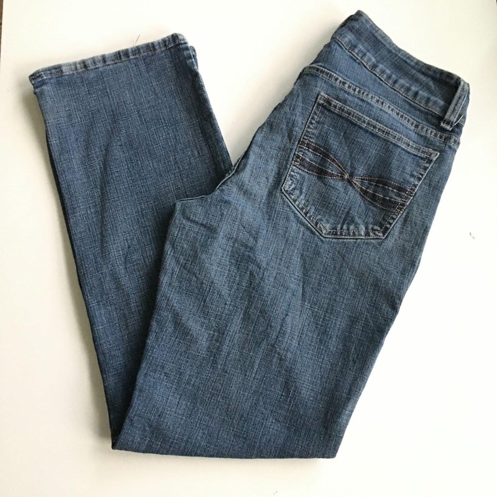 Riders / 1 / Mid Rise Straight Leg  Jeans